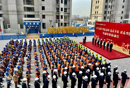 实干为要 价值为纲 追求万赢娱乐 提质增效 | 劳务公司船张社区项目部召开劳动竞赛启动会